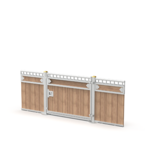 Magnifik boxfront duo låg rak ponnymodell