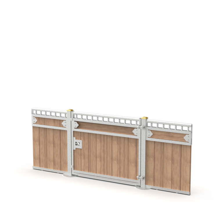 Magnifik boxfront duo låg rak ponnymodell